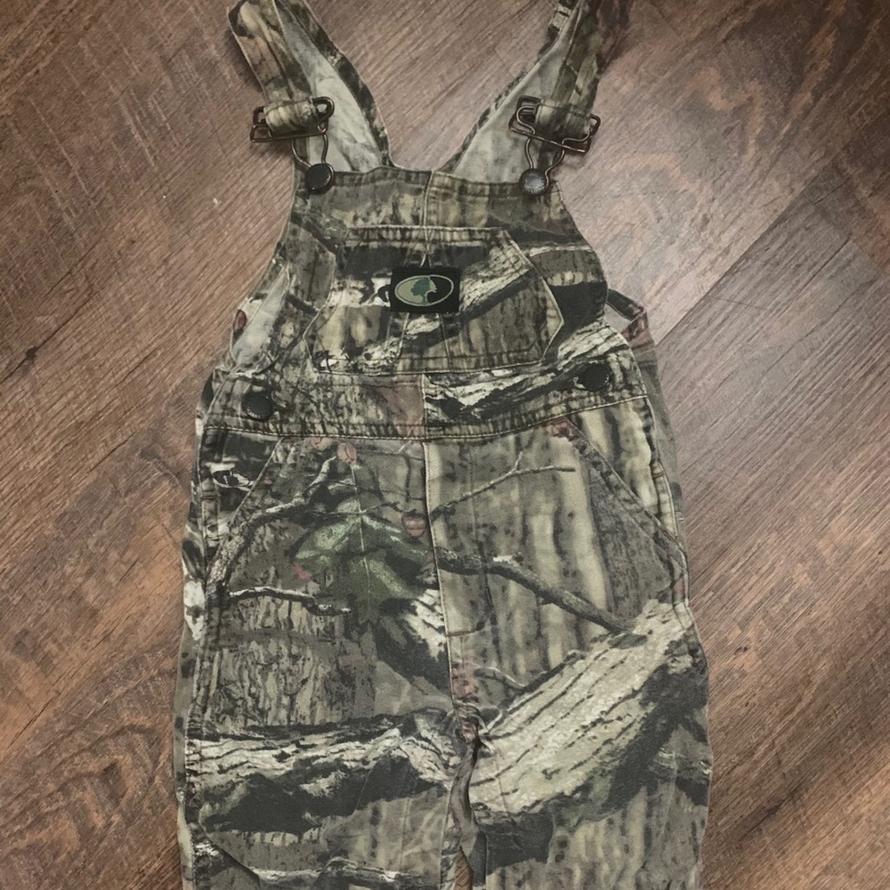 Baby camo overall